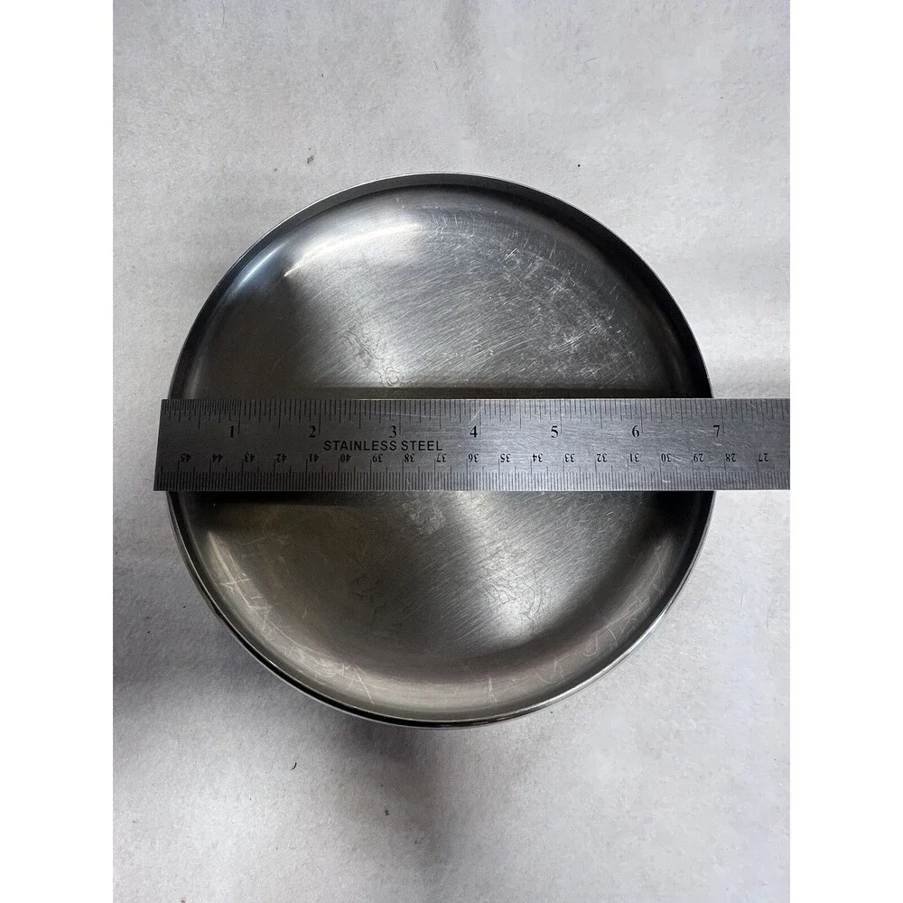 VTG Revere Ware Stainless Steel Saucepan Lid Skillet Lid
